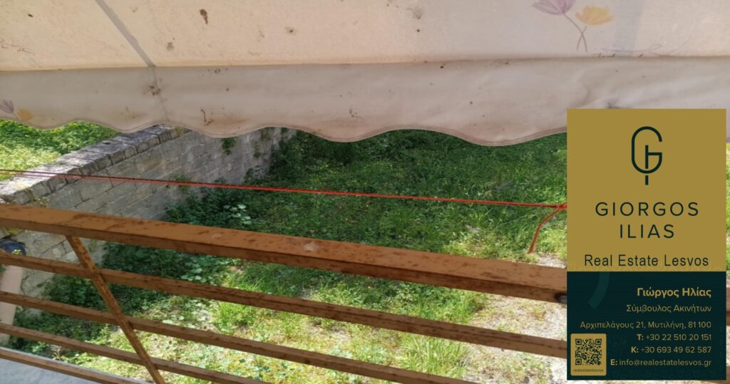 Ενοικιάζεται διαμέρισμα στη Χρυσομαλλούσα Μυτιλήνης (3817)