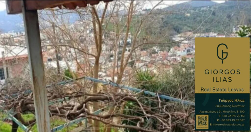 Πωλείται Οικόπεδο 160τ.μ. Μονοκατοικία 35τ.μ. Καμάρες Μυτιλήνης (4132)