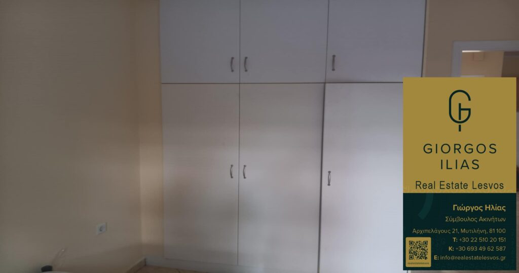 Ενοικιάζεται Διαμέρισμα 40τ.μ. στήν Αγία Φωτεινή Μυτιλήνης (4229)