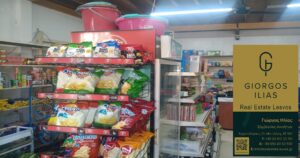 Ενοικιάζεται δυόροφο κατάστημα 130τ.μ. Παναγιούδα Λέσβου (4326)