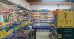 Ενοικιάζεται δυόροφο κατάστημα 130τ.μ. Παναγιούδα Λέσβου (4326)